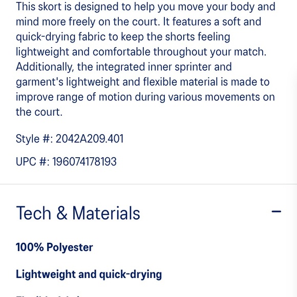 NWT ASICS Tennis Match Skort Skirt White Sz Medium Womens Athleticwear - Picture 6 of 8